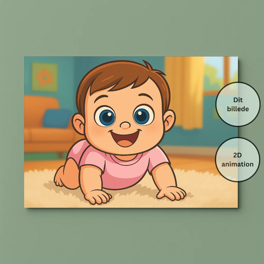 2D Animation Style Plakat