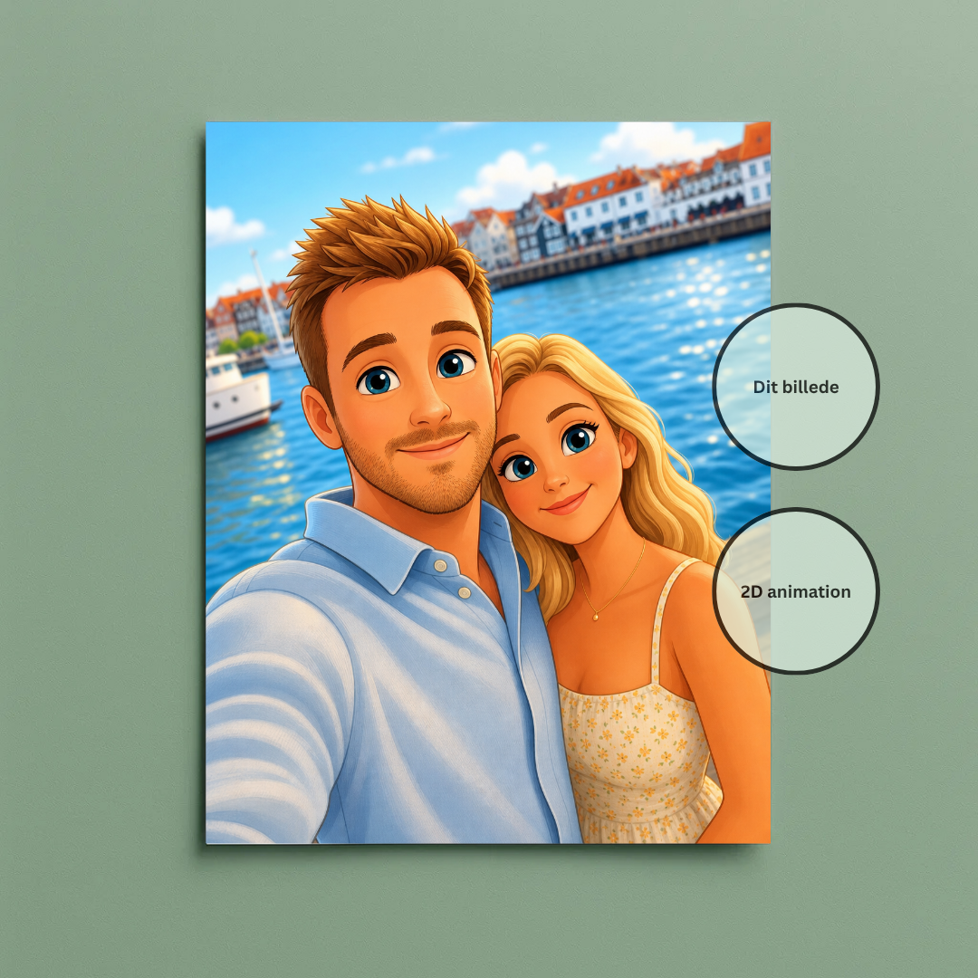 2D Animation Style Poster