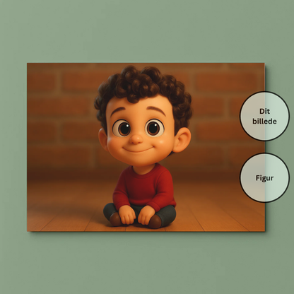 Personlig Plakat - Figur Style