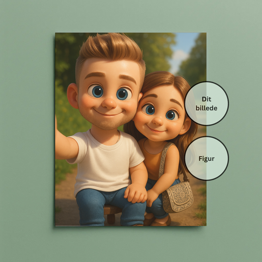 Personlig Plakat - Figur Style