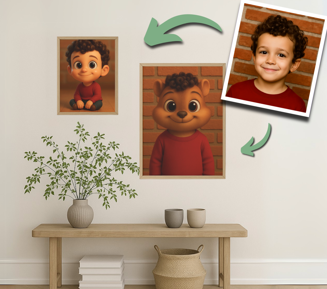 Personlig Plakat - Dyr Style