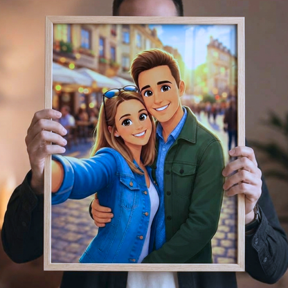 Light Wood Frame